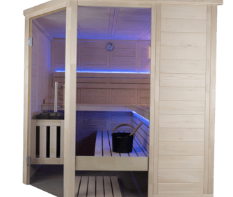 Alaska Corner Indoor Sauna